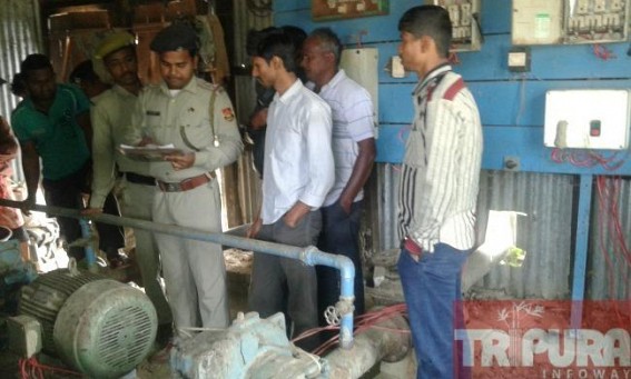 Pump machine worth Rs. 1.50 Lakh left wrecked by thieves, farmer suffers